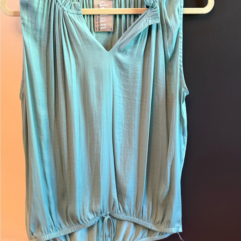 Elegant Dolan Seafoam Sleeveless Top from Anthropologie size L